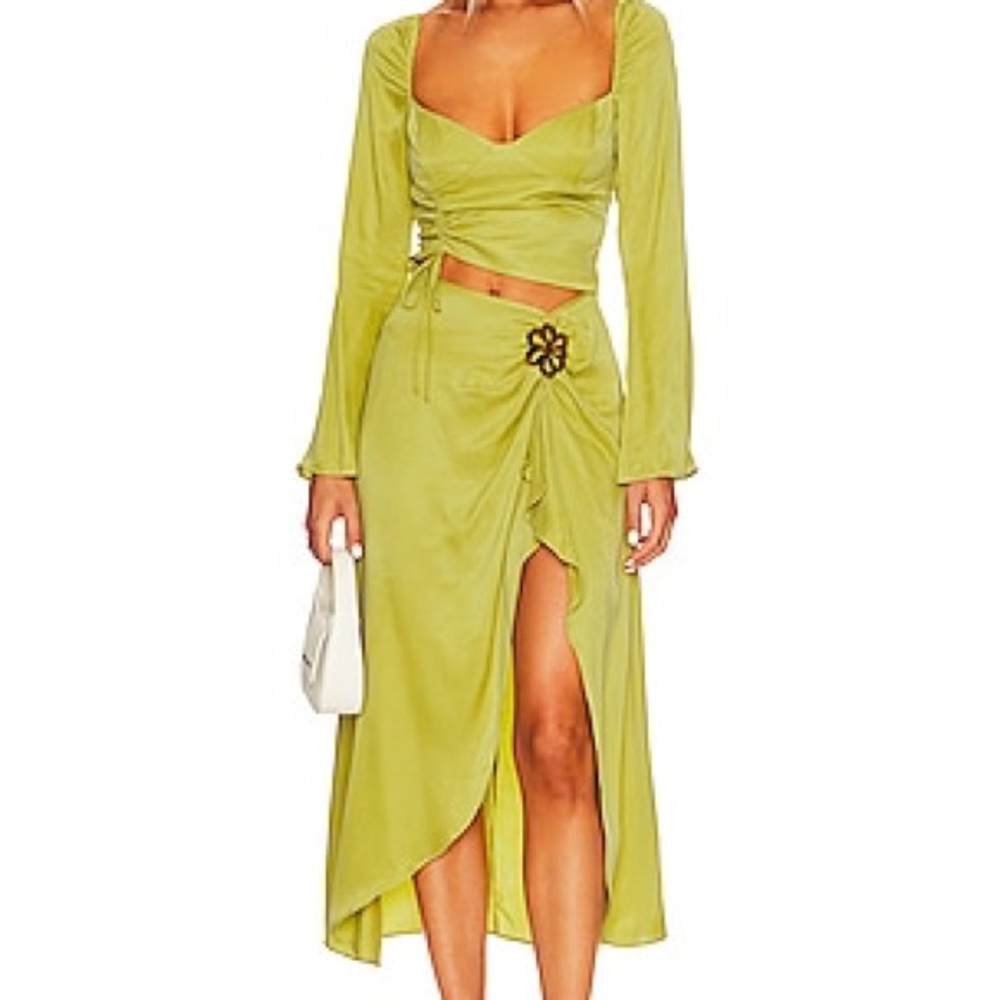 Allie Midi Dress in Green
FOR LOVE & LEMONS